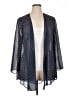 Draper's & Damon's 100% Polyester Blue Kimono Size 1X - photo 1