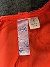 Alya Orange Sleeveless T-Shirt Size S - photo 7