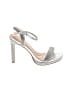 De Blossom Collection Silver Sandals Size 6 - photo 1