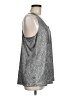 Rock & Republic Silver Sleeveless Top Size M - photo 4