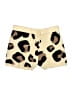 Bluivy Animal Print Gold Ivory Shorts Size L - photo 1