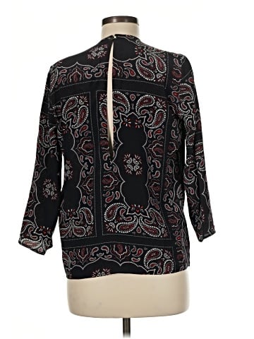Sandro 3/4 Sleeve Blouse (view 2)