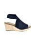 White Mountain Blue Wedges Size 8 - photo 1