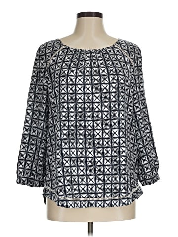 J.Crew Factory Store 3/4 Sleeve Blouse (view 1)