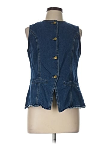 Unbranded Sleeveless Button-Down Shirt (view 1)