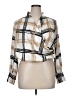 Zara Plaid Ivory 3/4 Sleeve Blouse Size XL - photo 1
