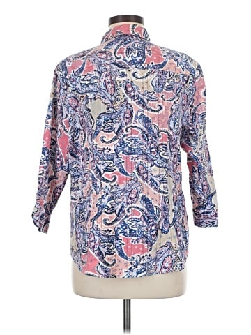 Allison Daley 3/4 Sleeve Button-Down Shirt (view 2)