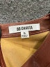 BB Dakota 100% Polyurethane Brown 3/4 Sleeve Blouse Size S - photo 7