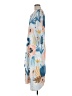 Unbranded Print Blue Casual Dress Size M - photo 5