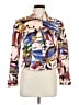 Avec Les Filles Print Gold Jacket Size 8 - photo 1