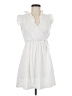 Caution to the Wind White Casual Dress Size M - photo 1