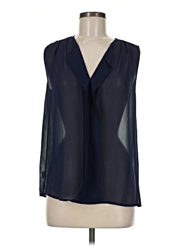 Blue Rain Sleeveless Blouse (view 1)