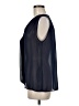 Blue Rain 100% Polyester Blue Sleeveless Blouse Size M - photo 5