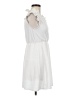 Caution to the Wind White Casual Dress Size M - photo 4