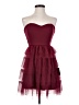 Lulus 100% Polyester Hearts Burgundy Cocktail Dress Size XS - photo 1