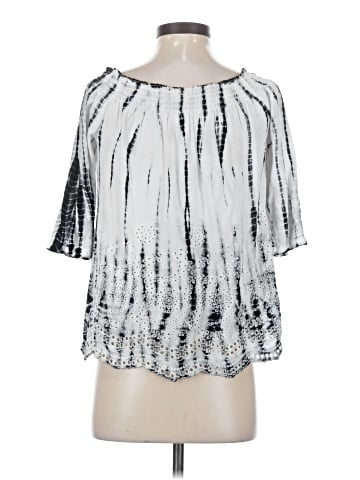 Tribal Jeans 3/4 Sleeve Blouse (view 2)