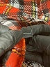 The Limited 100% Polyester Plaid Orange Long Sleeve Blouse Size M - photo 8