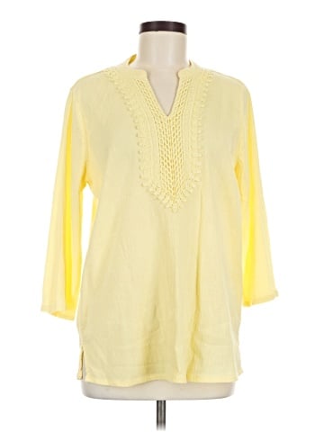 Appleseeds 3/4 Sleeve Blouse (view 1)