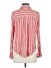 ABound 100% Rayon Stripes Red Long Sleeve Blouse Size S - photo 2