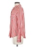ABound 100% Rayon Stripes Red Long Sleeve Blouse Size S - photo 5