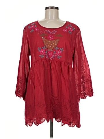 Gudrun Sjödén 3/4 Sleeve Blouse (view 1)