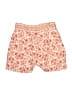 Intermix 100% Linen Floral Ivory Orange Shorts Size 0 - photo 1