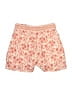 Intermix 100% Linen Floral Ivory Orange Shorts Size 0 - photo 2