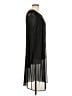 One A 100% Polyester Black Long Sleeve Blouse Size L - photo 4