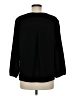 J.Crew 100% Polyester Black 3/4 Sleeve Blouse Size M - photo 2