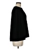 J.Crew 100% Polyester Black 3/4 Sleeve Blouse Size M - photo 4