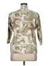 Basic Editions Ivory 3/4 Sleeve Top Size XL - photo 2