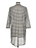 Easywear by Chico's Stripes Silver Kimono Size Lg (2) - photo 2