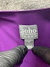 Soho 100% Polyester Purple 3/4 Sleeve Blouse Size XXL - photo 7
