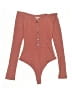 Orange Kiss Burgundy Bodysuit Size S - photo 1