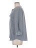 dalia Polka Dots Gray 3/4 Sleeve Blouse Size M - photo 5