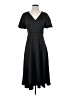 Shein 100% Polyester Solid Black Casual Dress Size S - photo 1