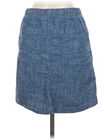L.L.Bean Denim Skirt (view 2)