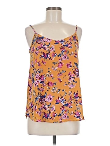 Pink Rose Sleeveless Blouse (view 1)