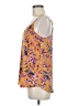 Pink Rose 100% Polyester Yellow Sleeveless Blouse Size M - photo 5