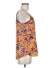 Pink Rose 100% Polyester Yellow Sleeveless Blouse Size M - photo 4