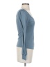 Shein Blue Long Sleeve Top Size 4 - photo 4