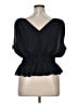 Ann Taylor 100% Polyester Black Tube Top Size XL - photo 2