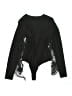 BaeVely Black Long Sleeve Top Size L - photo 2