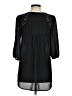 Amber Blue 100% Polyester Black 3/4 Sleeve Blouse Size M - photo 2