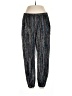 Trina Turk Metallic Silver Casual Pants Size L - photo 1