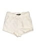 Express Solid Ivory Shorts Size 10 - photo 1