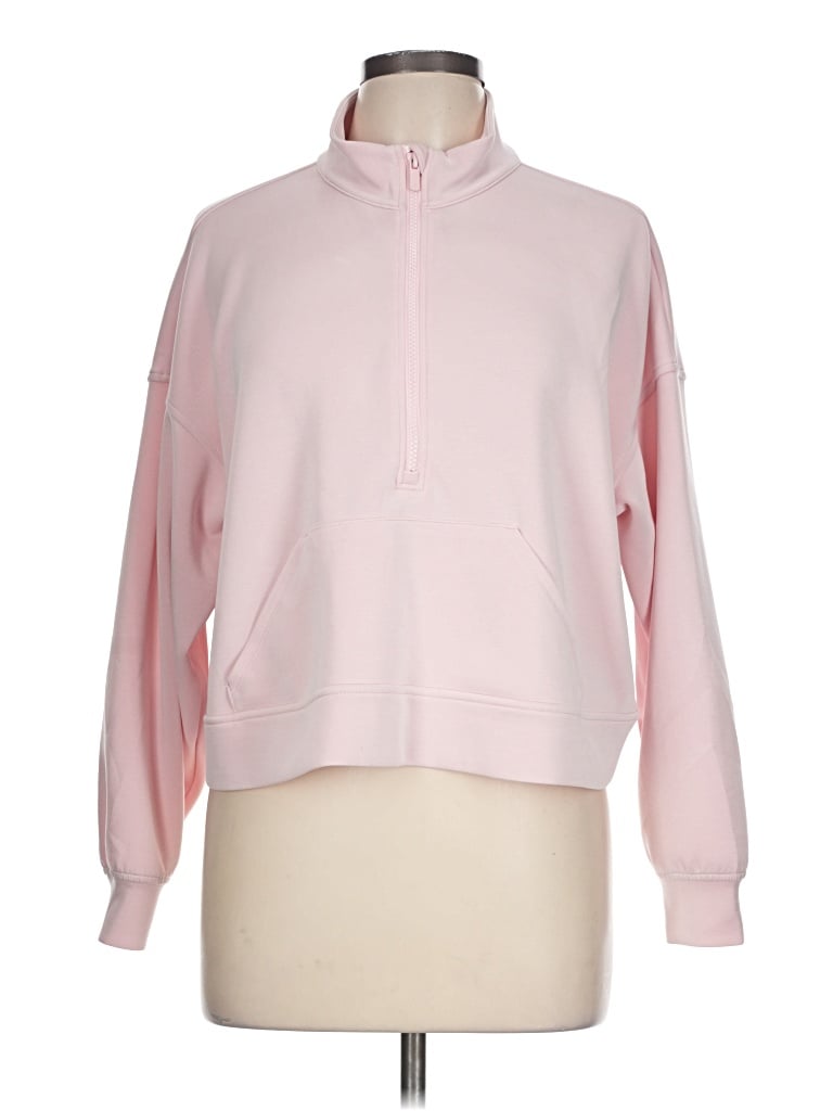 Pre-owned All In Motion Zip Up Hoodie In Pink