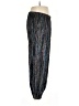 Trina Turk Metallic Silver Casual Pants Size L - photo 4