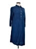 Pretty Pink Blue Casual Dress Size M - photo 2