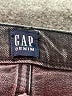 Gap Hearts Black Denim Shorts Size 24R - photo 3